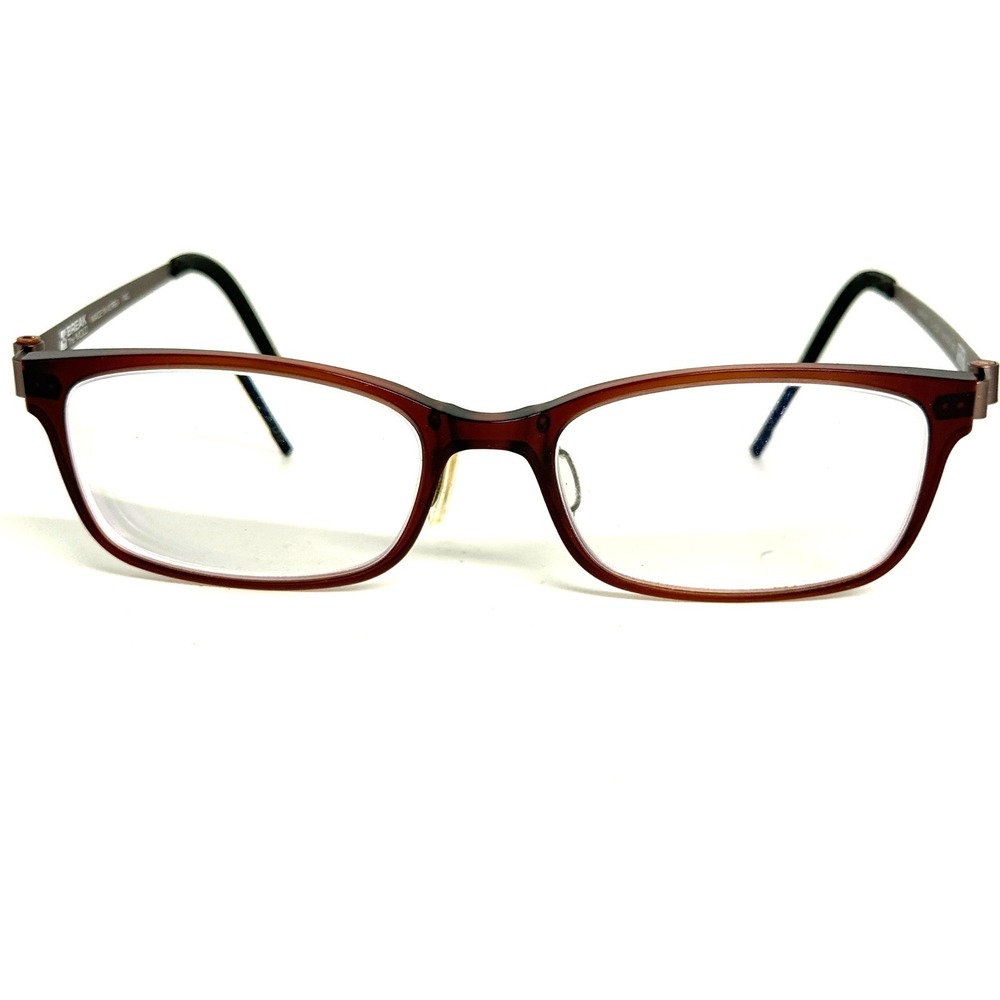 Break The Mold BM-018 Col. 02 Eyeglasses Frames Brown Rectangle 54-18-140 Korea